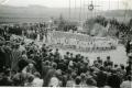 Bei der Grundsteinlegung am 1. Juli 1951 